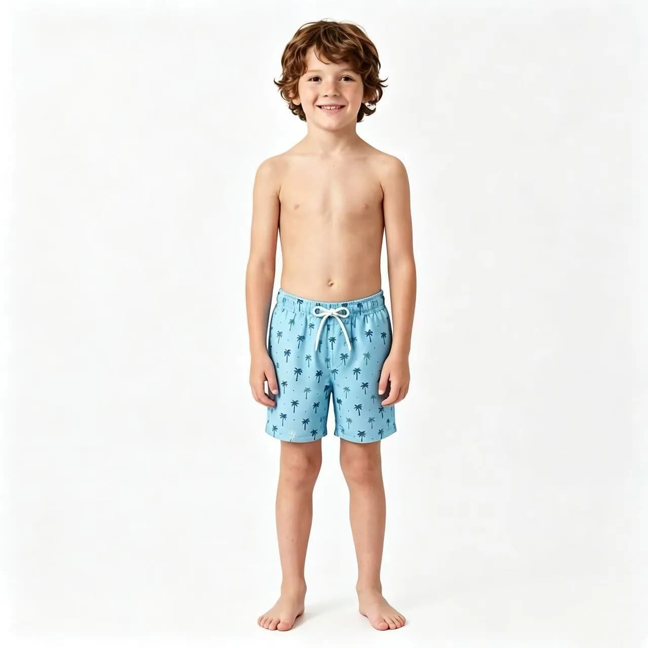 Boys' Palm Tree Beach Shorts – Kids' Swimwear