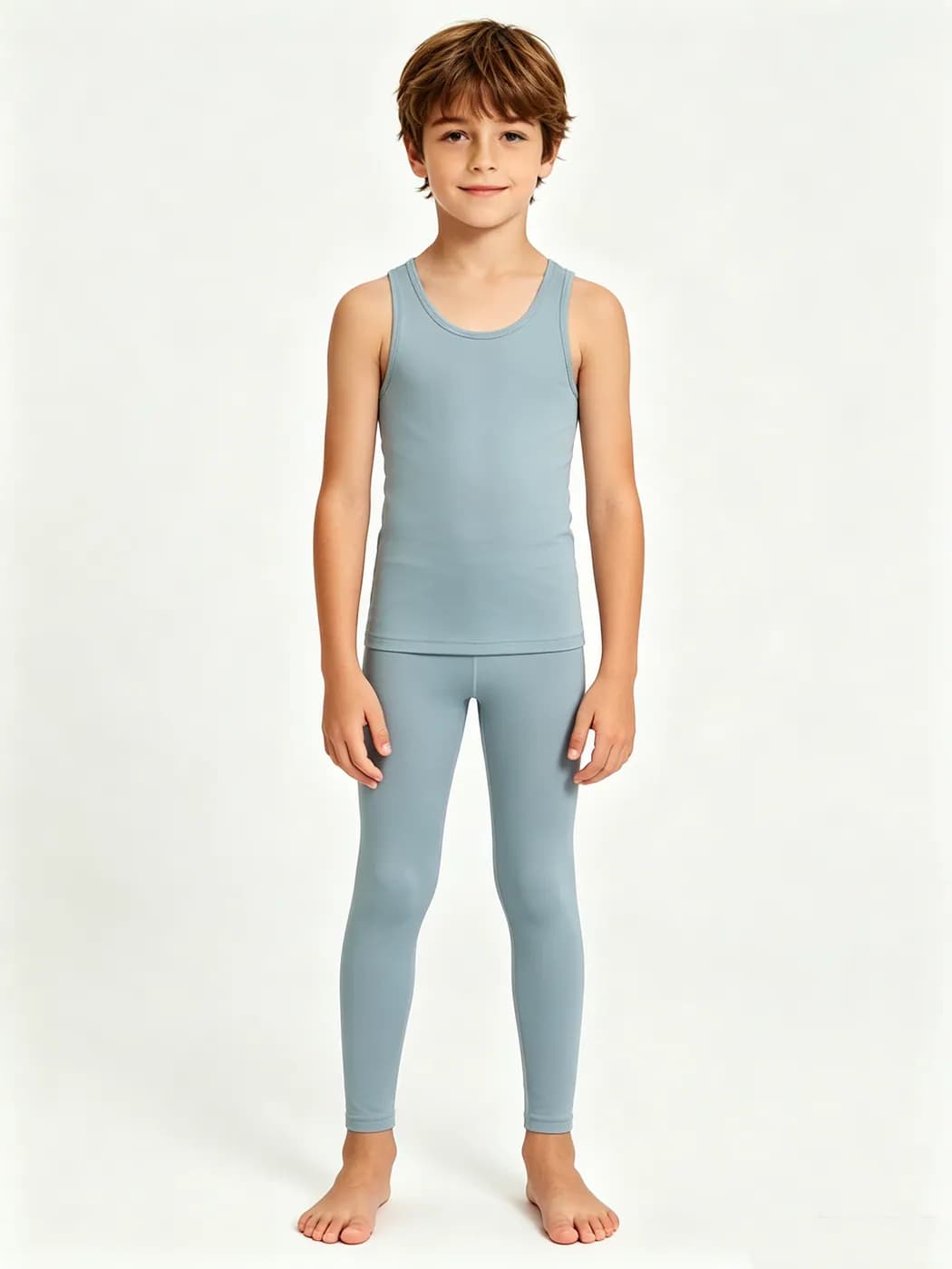 Boys' Tank & Leggings Active Set – Kids' Yoga Wear