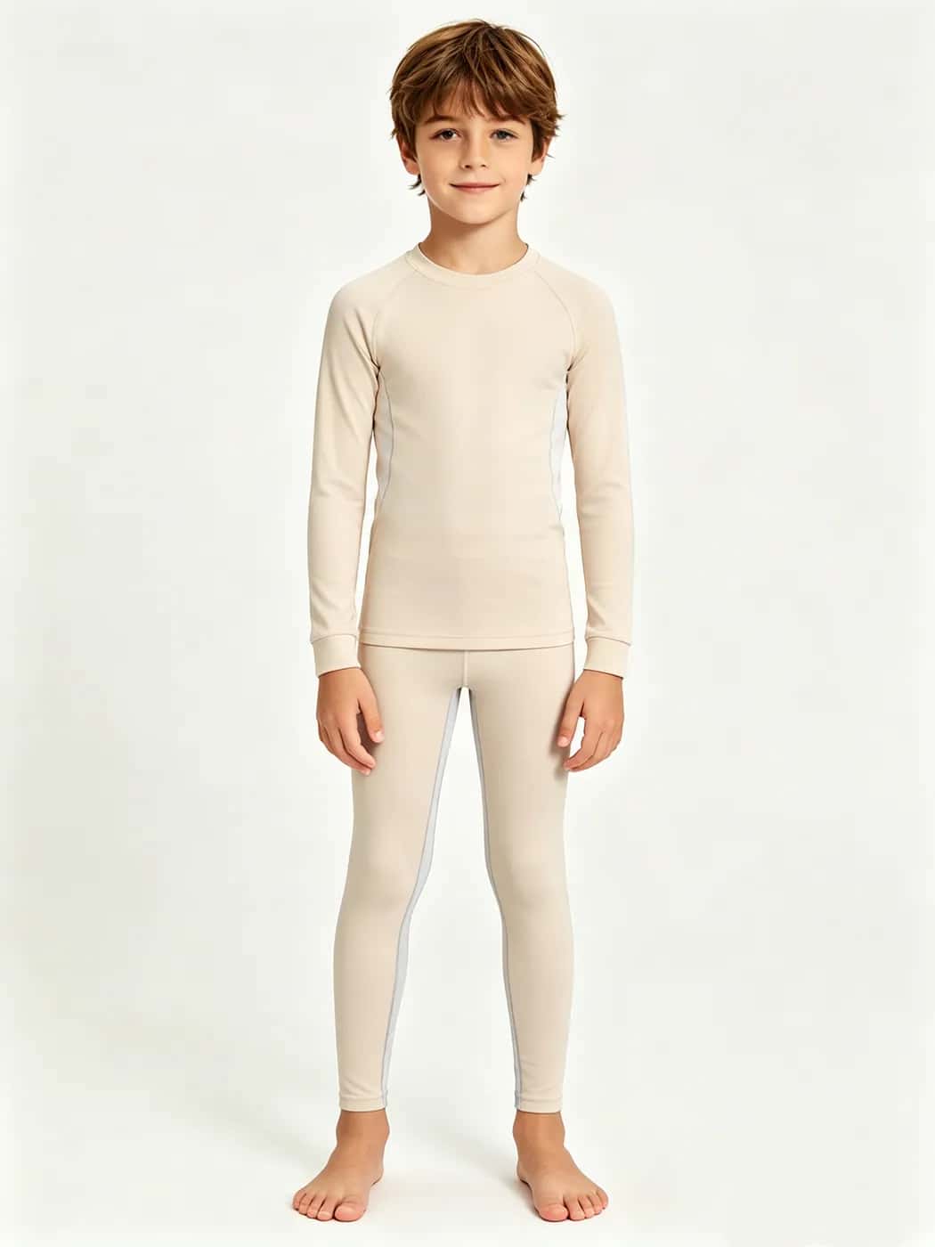 Boys' Long-Sleeve Active Set – Kids' Yoga Wear