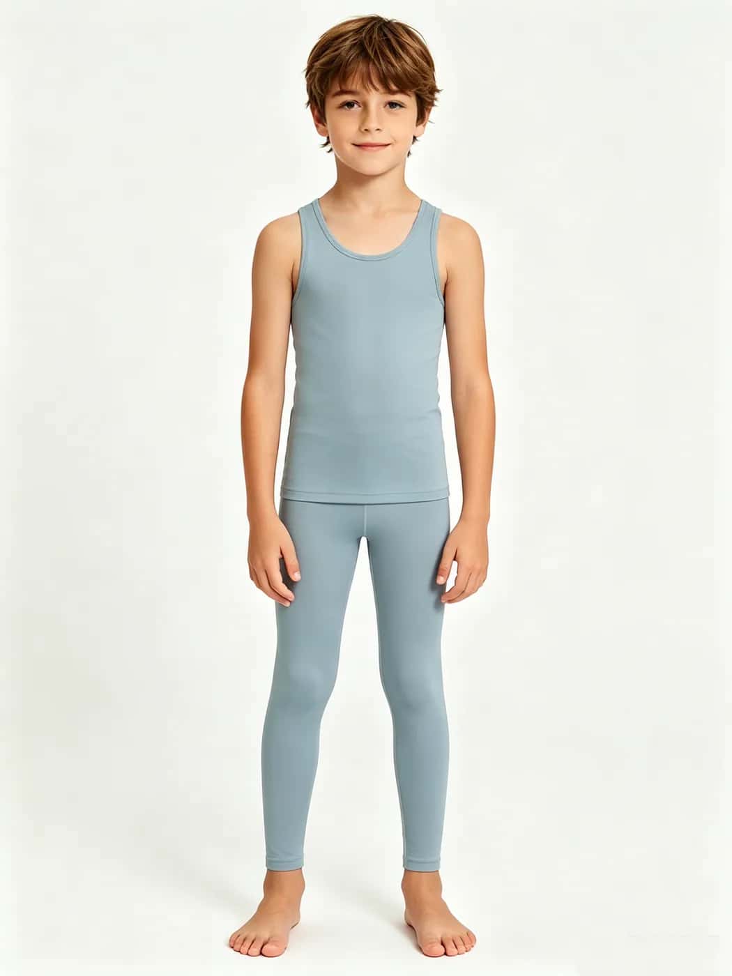 Boys' Tank & Leggings Active Set – Kids' Yoga Wear